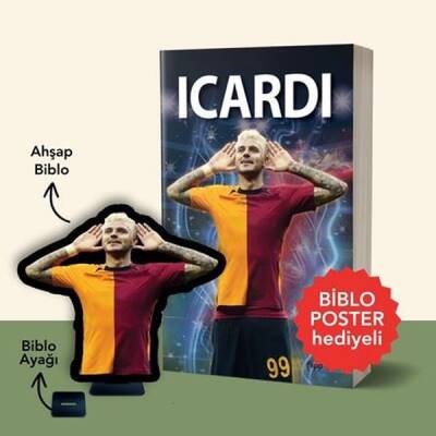 Arjantinli Efsane Forvetin Hikayesi Icardi / Biblo Poster Hediyeli - Kerem Tek - 1