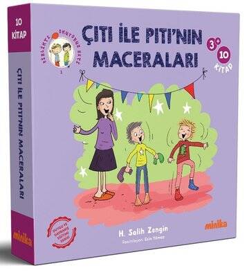 Çıtı İle Pıtı'nın Maceraları Seti - 10 Kitap Takım Yazar: H. Salih Zengin - 1