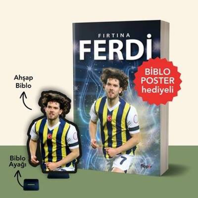 Fenerbahçenin ve Türk Futbolunun Dinamosu Ferdi Kadıoğlu / Fırtına Ferdi / Biblo Poster Hediyeli - Kerem Tek - 1