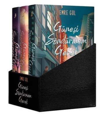 Güneşi Söndürmem Gerek Kutulu Set - 3 Kitap Takım (Ciltli) - Emre Gül - 1