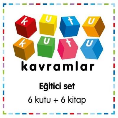 Kutu Kutu Kavramlar Seti - 6 Kitap Takım - Kutulu - 1