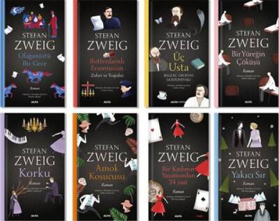 Stefan Zweig Seti (8 Kitap Takım) - Stefan Zweig - 1